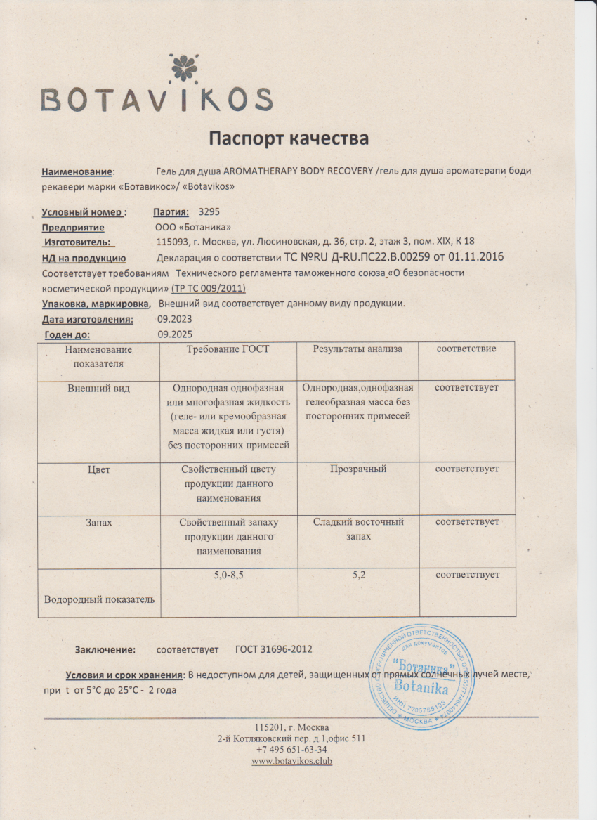 Паспорт №092023